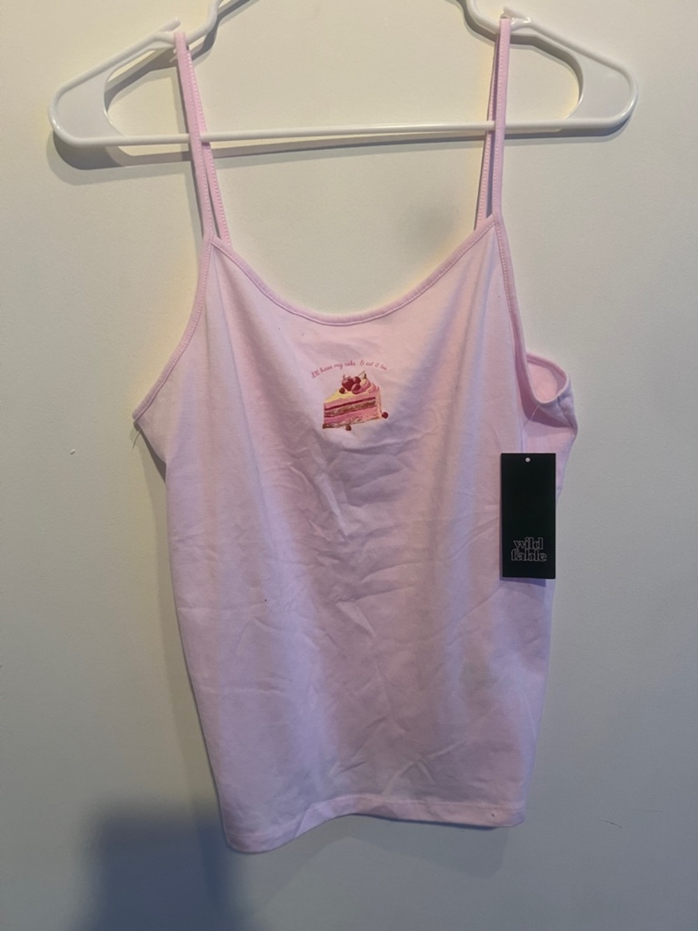wild fable Light Pink Strawberry Slice Camisole
